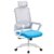 Silla de oficina Azul AST WHITE