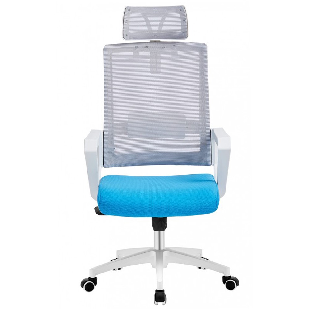 Silla de oficina Azul AST WHITE