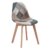 Silla de comedor PATCHWORK SUPER WOOD PU