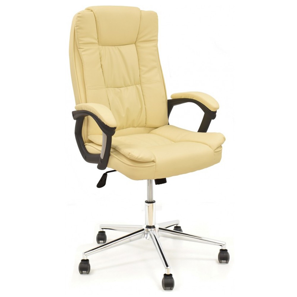 Silla de oficina Beige HOMMES