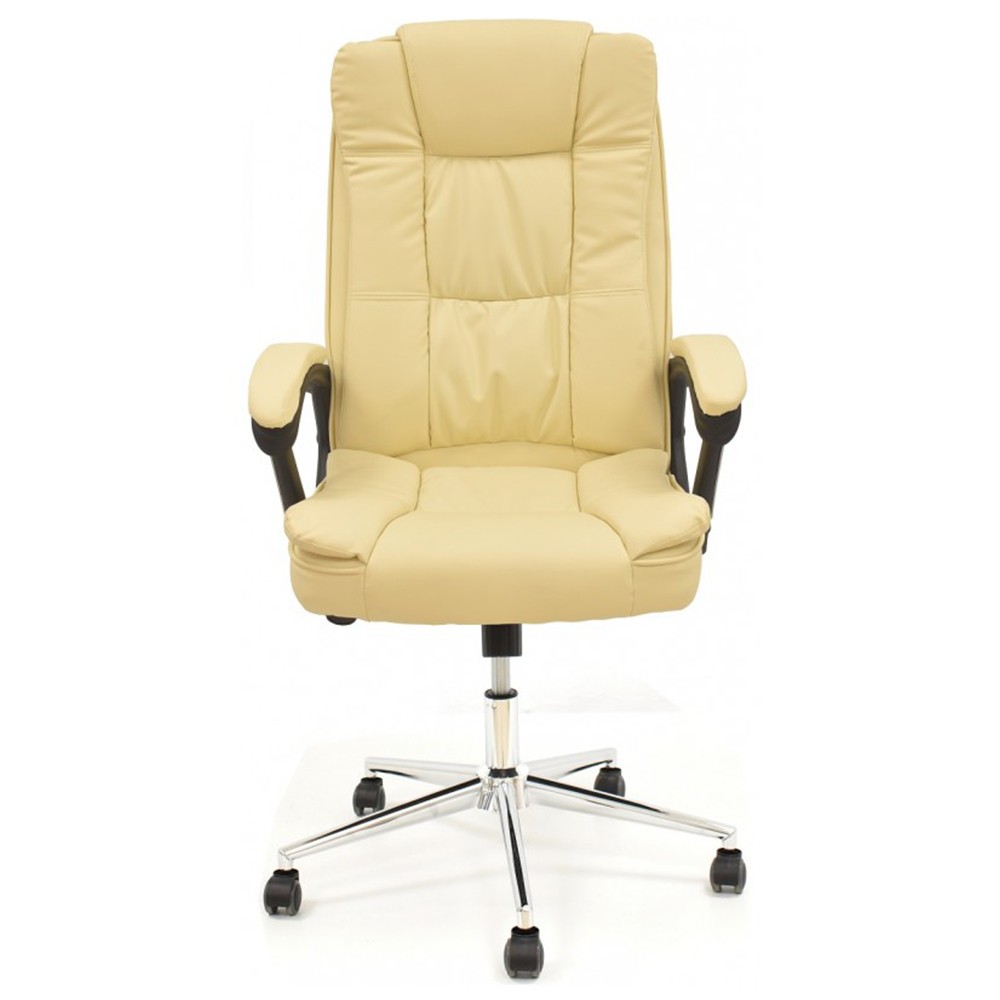 Silla de oficina Beige HOMMES