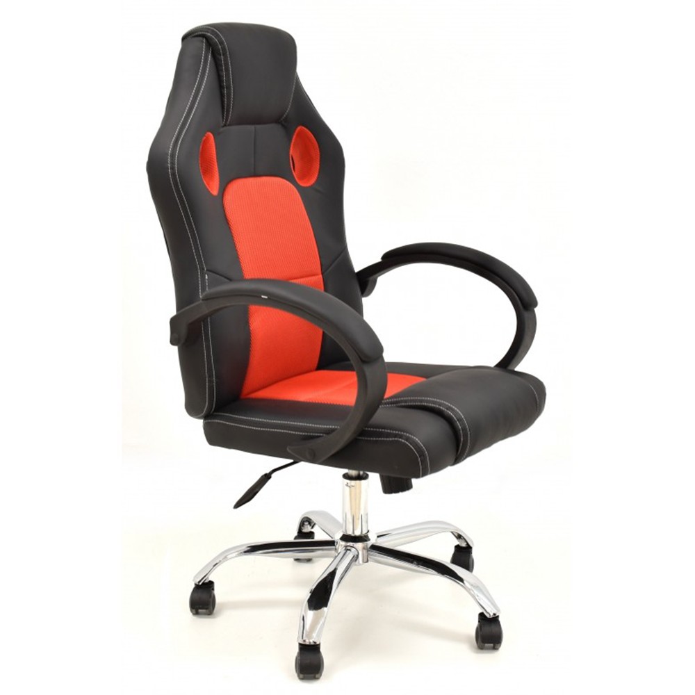 Silla de oficina Rojo ALU GAMER