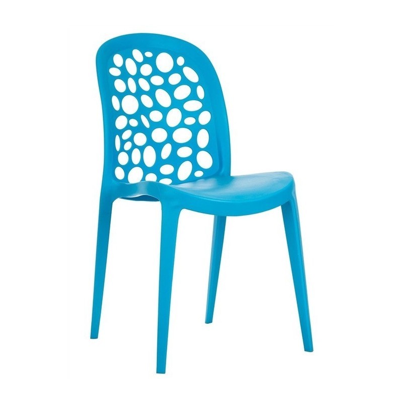 Silla de exterior Azul BAHIA