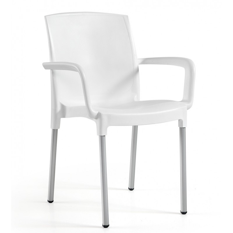 Silla de exterior Blanco DAKAR