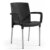 Silla de exterior Negro DAKAR