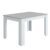 Mesa de comedor extensible WILLOW 140×78 – melamina Gris y Blanco