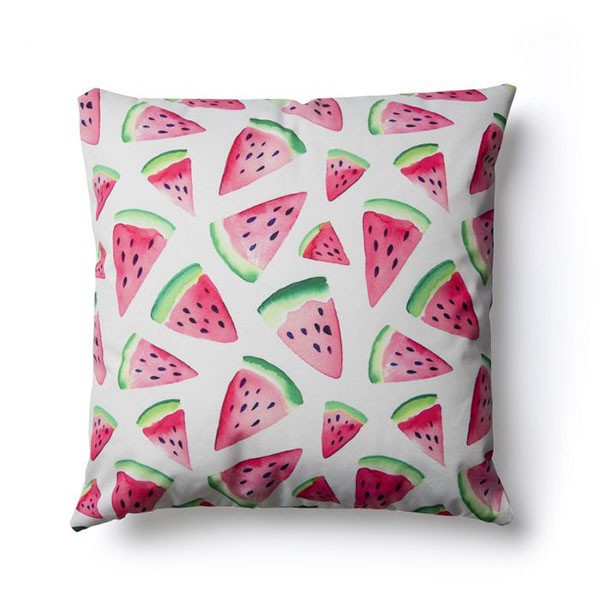 Cojín WATER MELON algodón 45×45 – incluye relleno