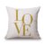 Cojín GOLD LOVE algodón 45×45 – incluye relleno