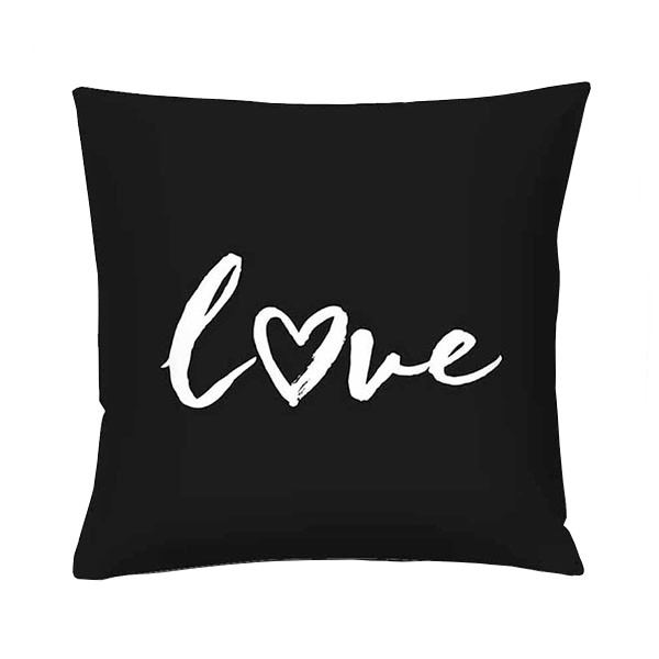 Cojín LOVE HEART algodón 45×45 – incluye relleno