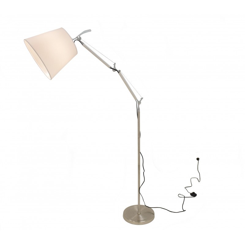 Lámpara de pie TOLOMEO MEGA XS Style - aluminio