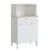 Mueble auxiliar CUISINE – melamina Blanco y Roble