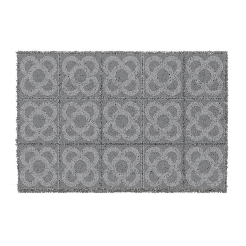 Felpudo FLOR DE BARCELONA – coco Natural