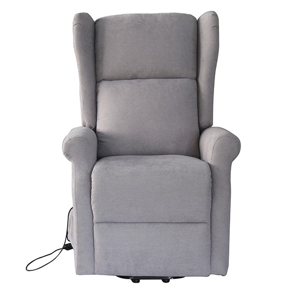 Sillón reclinable KLINITI - tela Gris Claro