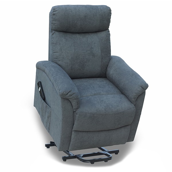 Sillón reclinable KLAAR - tela Gris Oscuro