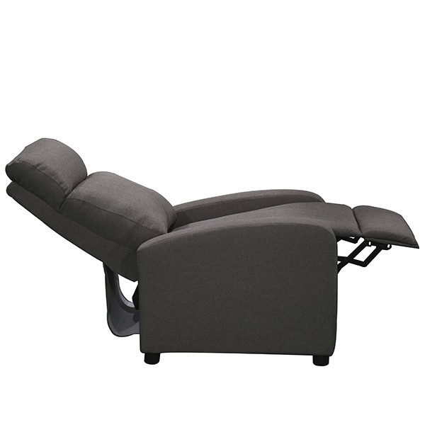 Sillón reclinable BROT - tela Beige Oscuro