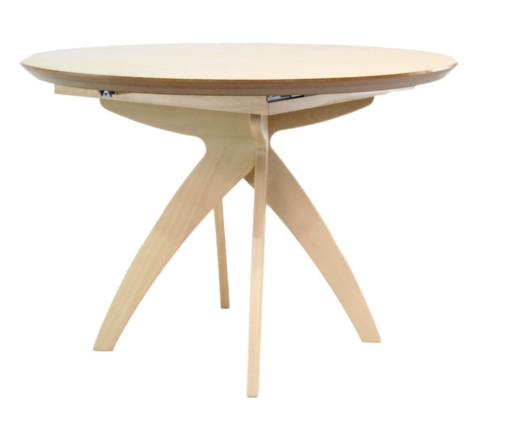 Mesa de comedor extensible CARONI 100-140 – madera de Haya