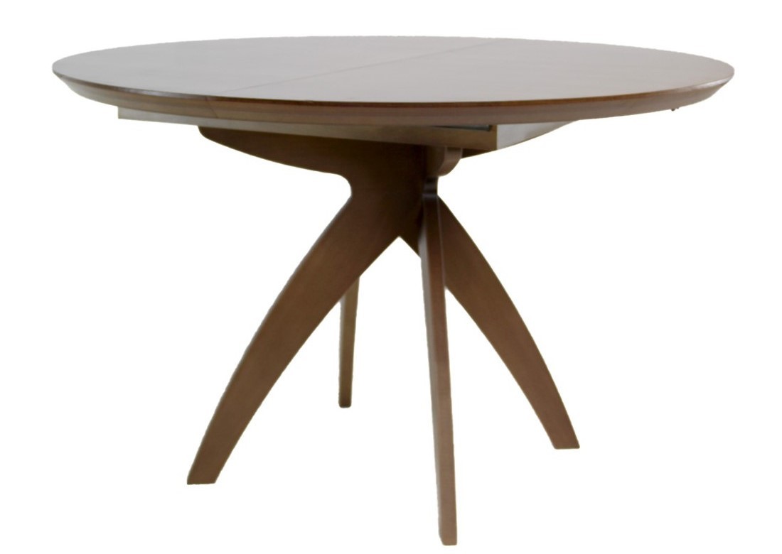 Mesa de comedor extensible CARONI 100-140 – madera de Nogal