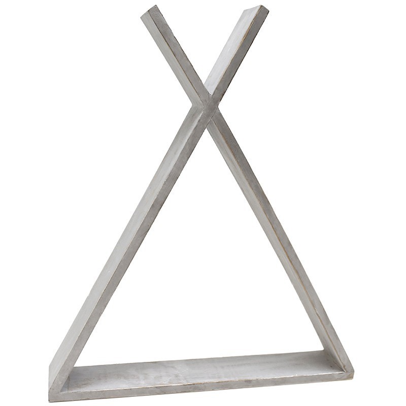Estantería decorativa TIPI – madera Gris