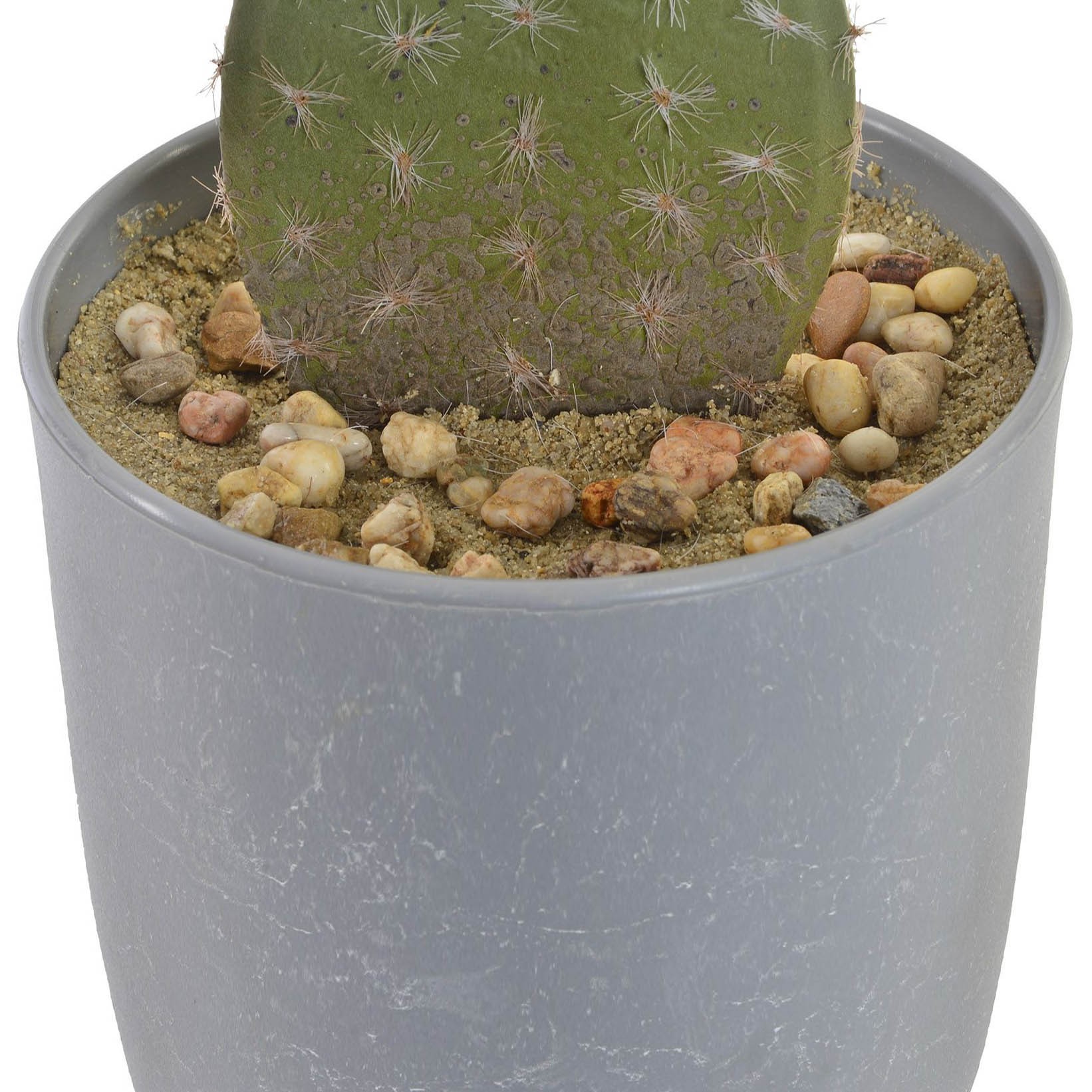 Cactus artificial VALERA con maceta de plástico