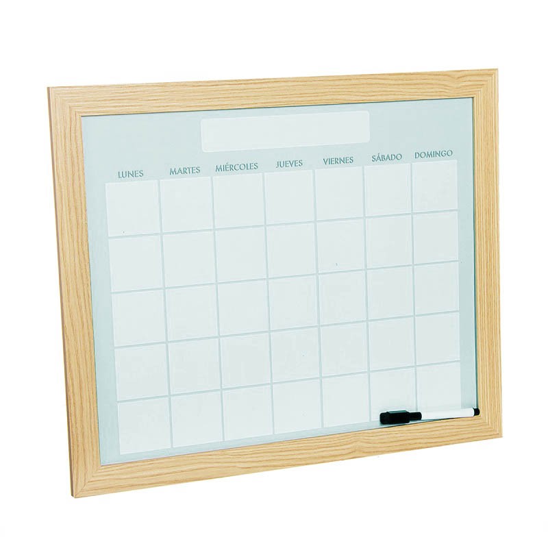 Calendario mensual MONTH con rotulador – Azul