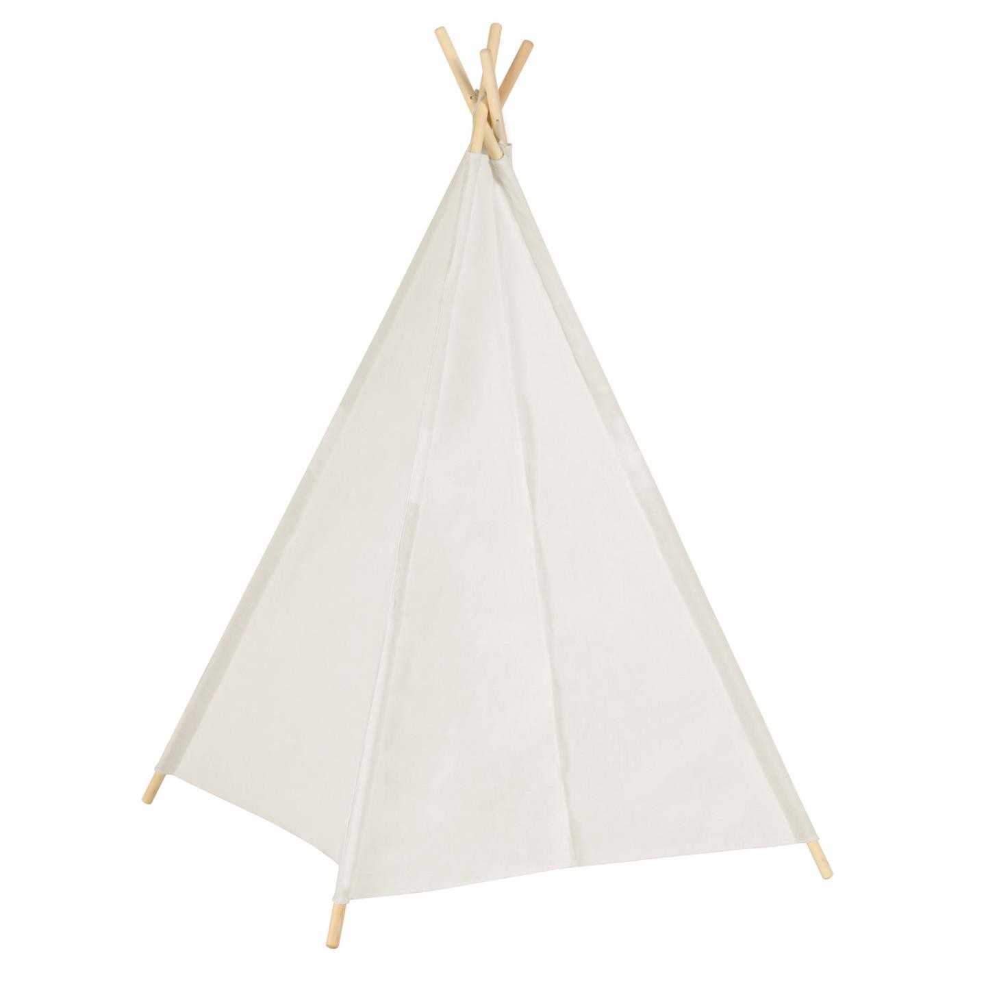 Tienda tipi TALLULAH - algodón Blanco - madera Pino