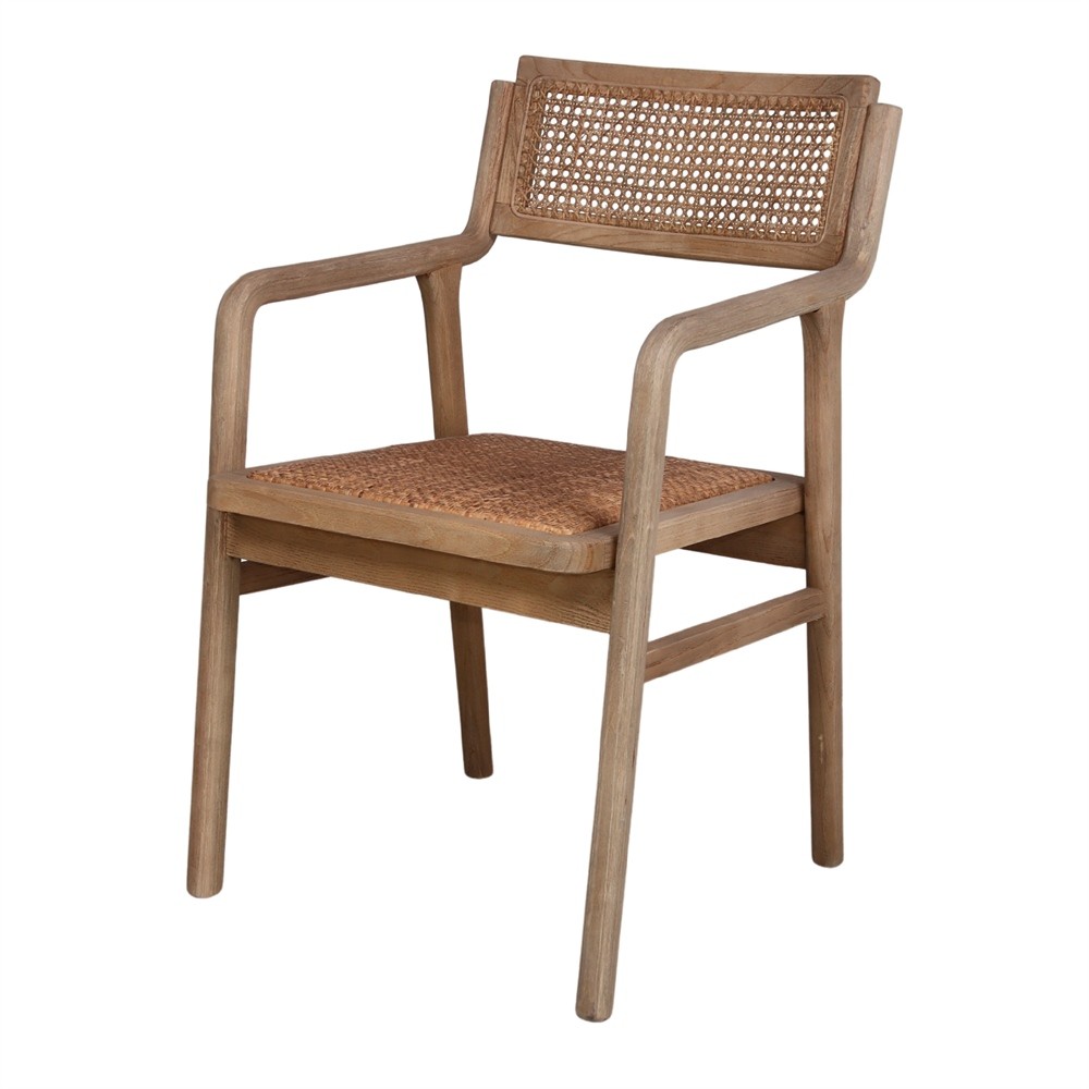 Silla de ratán MEDITERRÁNEA