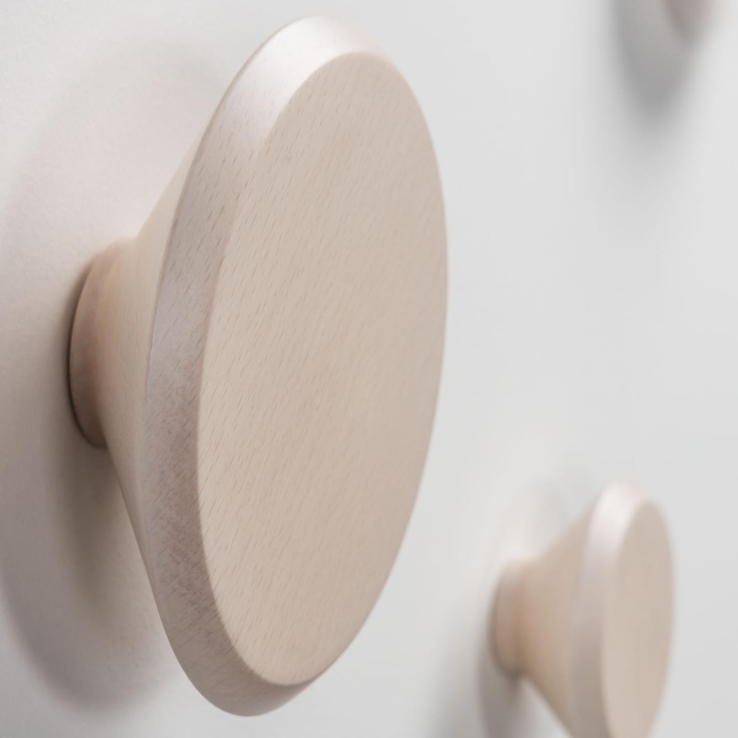 Set 3 colgadores TAKKI - madera Haya