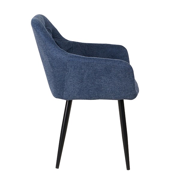 Silla de comedor Azul oscuro MUFFIN