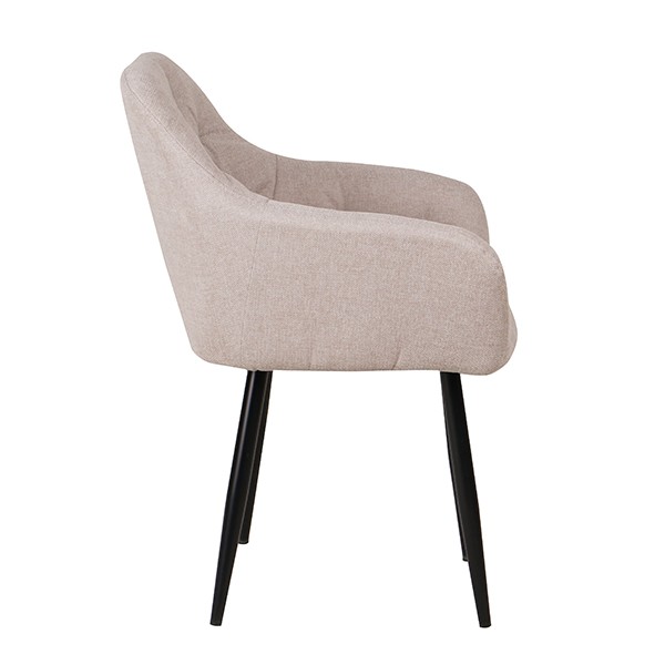 Silla de comedor Beige MUFFIN