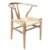 Silla de comedor Olmo WISHBONE CH24 Style