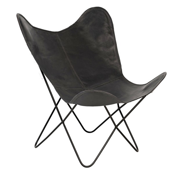 Silla de diseño Negro BUTTERFLY BKF Style