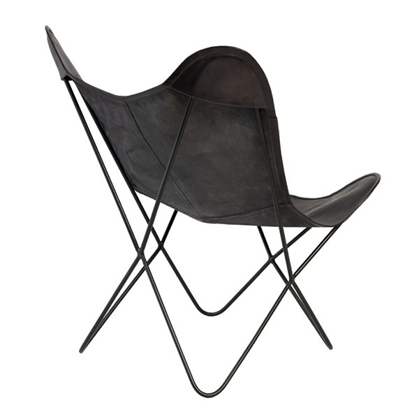 Silla de diseño Negro BUTTERFLY BKF Style