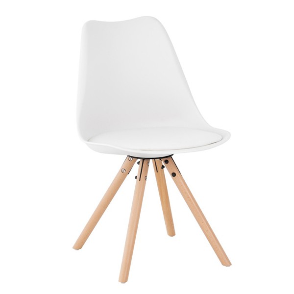 Silla de comedor Blanco FLAK