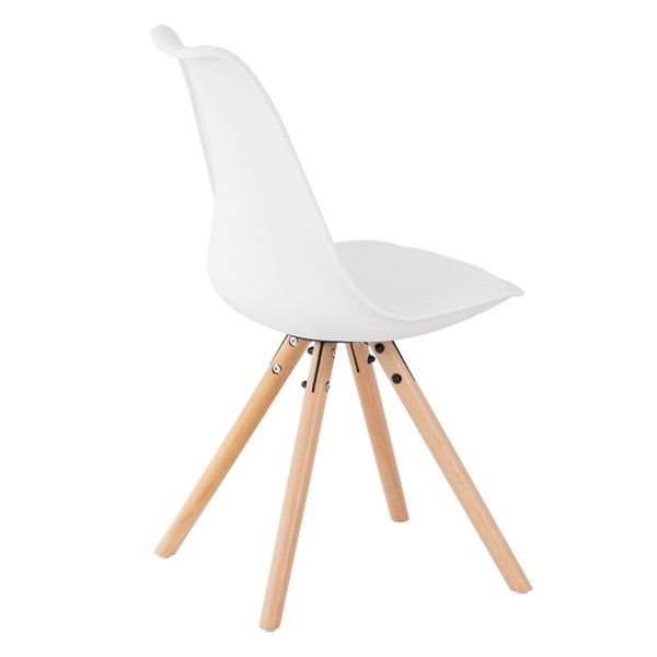 Silla de comedor Blanco FLAK