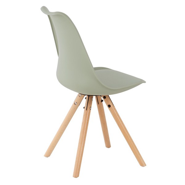 Silla de comedor Verde menta FLAK