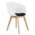 Silla de comedor Blanco SUPER BISC FLAK