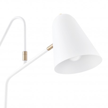 Lámpara aplique articulado GALA metal-Blanco