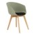Silla de comedor Verde menta SUPER BISC FLAK