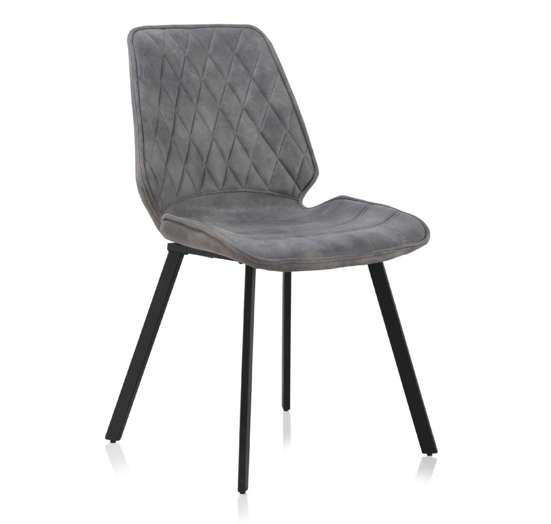 Silla de comedor Gris claro ROB