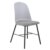 Silla de comedor Gris KAUKA METAL
