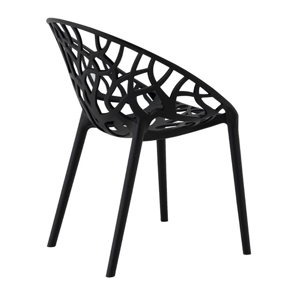 Silla de exterior Negro ARBOR