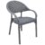 Silla de exterior Gris PALIKA