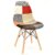 Silla de comedor PATCHWORK SQUARE TOW WOOD