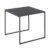 Mesa auxiliar KOKUA 50×50 – melamina y metal Negro