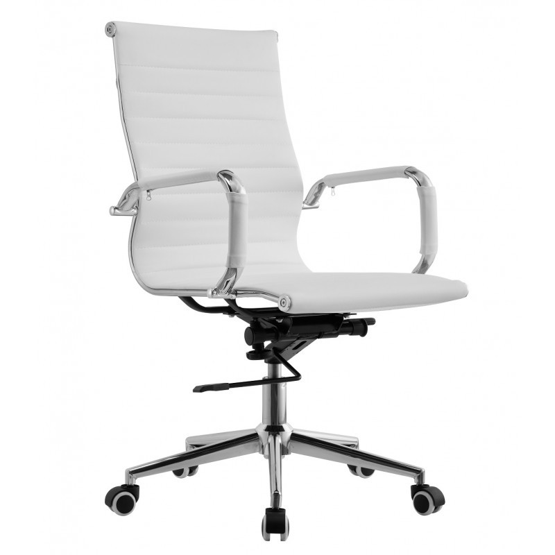 Silla de oficina Blanco CHARLES PU Silla de oficina Blanco CHARLES PU