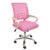 Silla de escritorio Rosa EBORIE WHITE