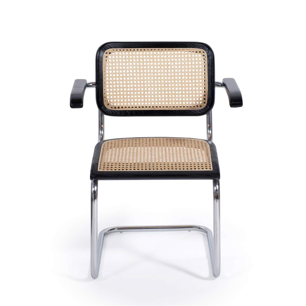 Silla de comedor Olmo Negro CESCA Style ARMS