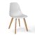Silla de comedor Blanco SUPER WOOD