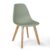 Silla de comedor Verde menta SUPER WOOD