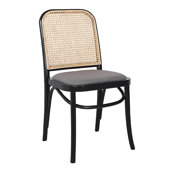 Silla de comedor Gris LUIS Silla de comedor Gris LUIS